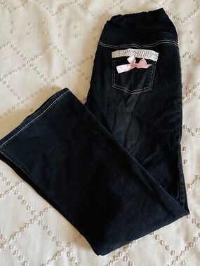 Maternity high waist jean
